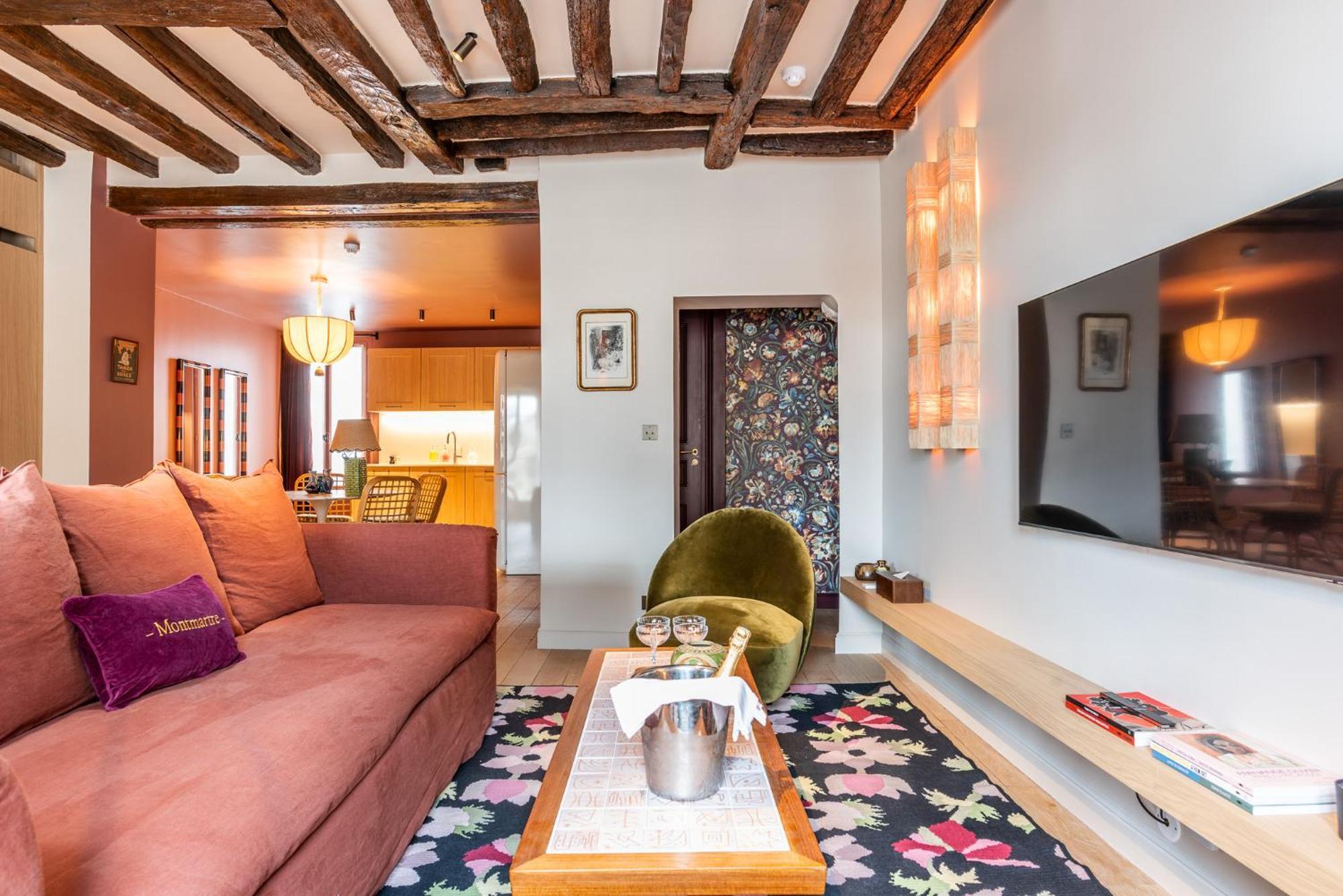Maison La Boheme Montmartre - Studios & Apartments Paris Luaran gambar