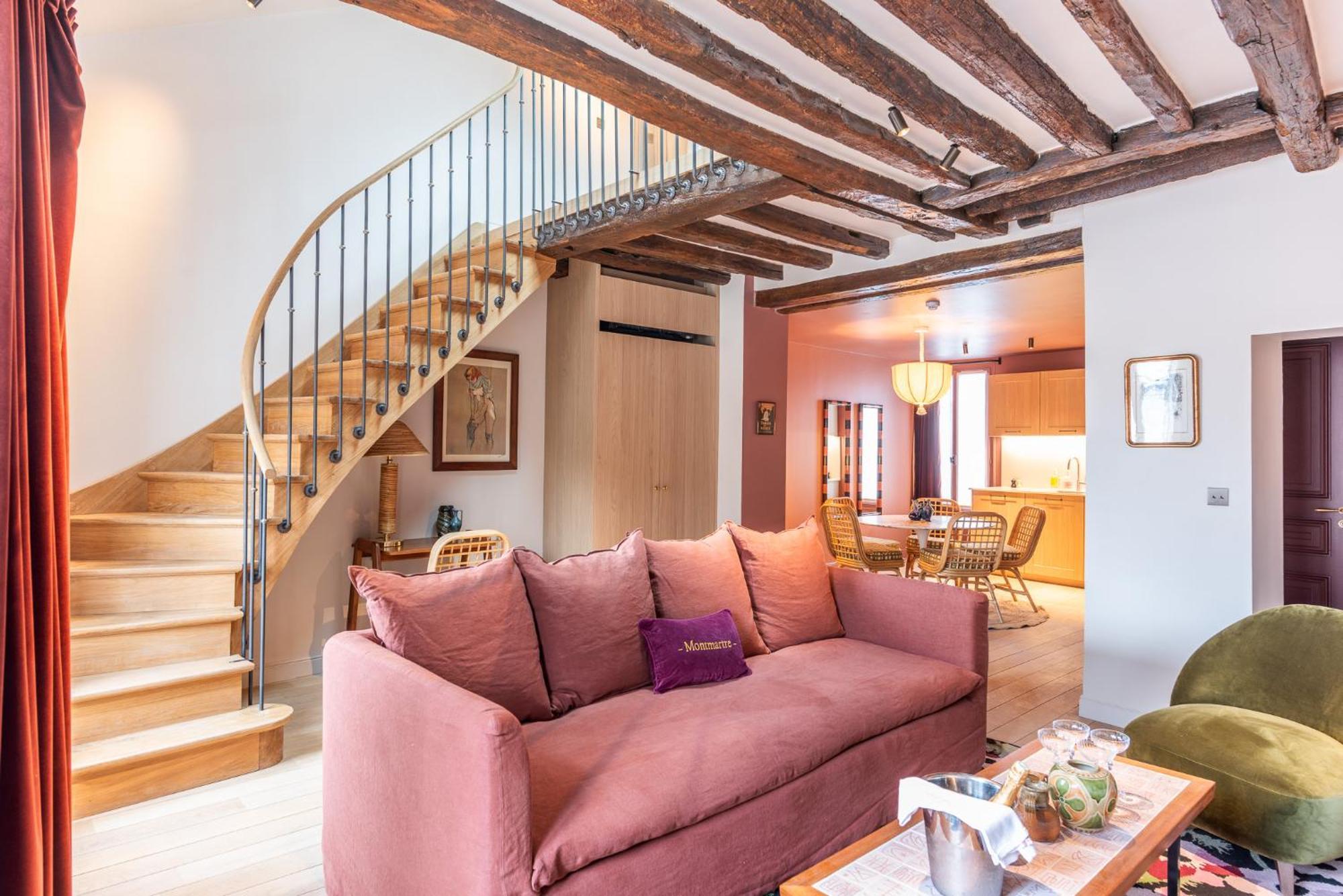 Maison La Boheme Montmartre - Studios & Apartments Paris Luaran gambar